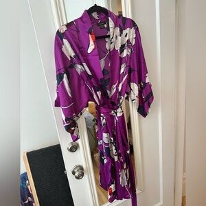 Natori Croisette 36 Wrap Kimona Robe (Small)